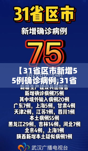 【31省区市新增55例确诊病例,31省区市新增确诊病例111例】