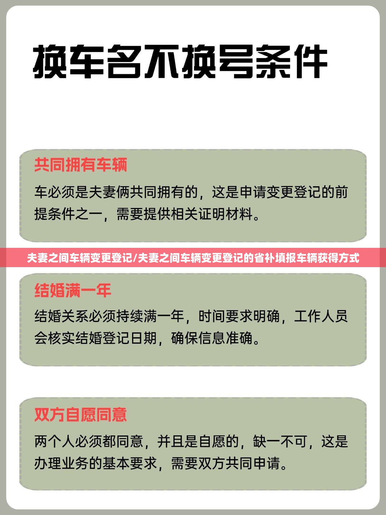 夫妻之间车辆变更登记/夫妻之间车辆变更登记的省补填报车辆获得方式