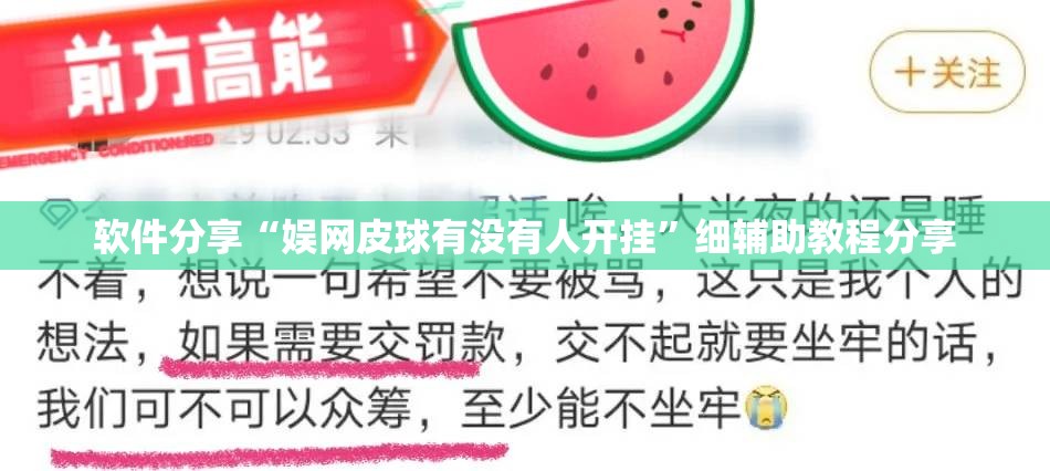 软件分享“娱网皮球有没有人开挂	”细辅助教程分享