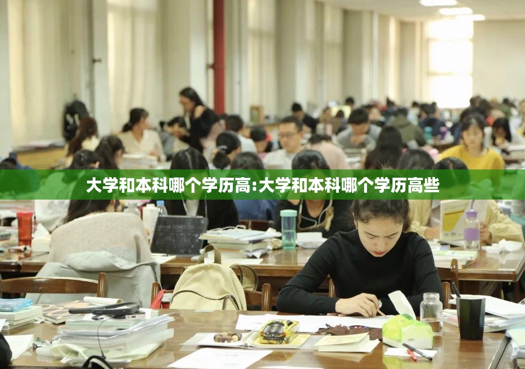 大学和本科哪个学历高:大学和本科哪个学历高些