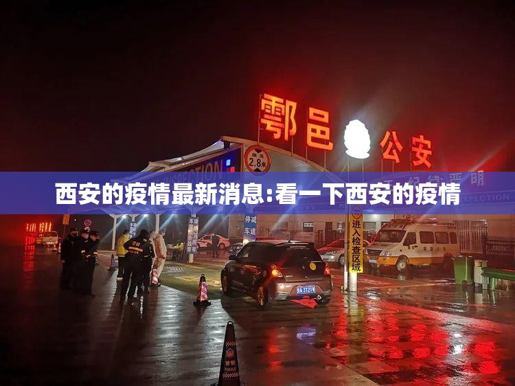 西安的疫情最新消息:看一下西安的疫情