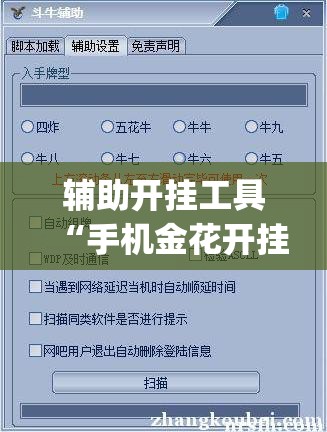 辅助开挂工具“手机金花开挂辅助器通用版	”开挂(透视)辅助神器