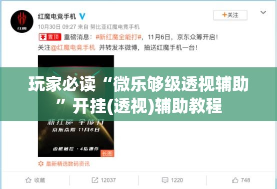 玩家必读“微乐够级透视辅助”开挂(透视)辅助教程