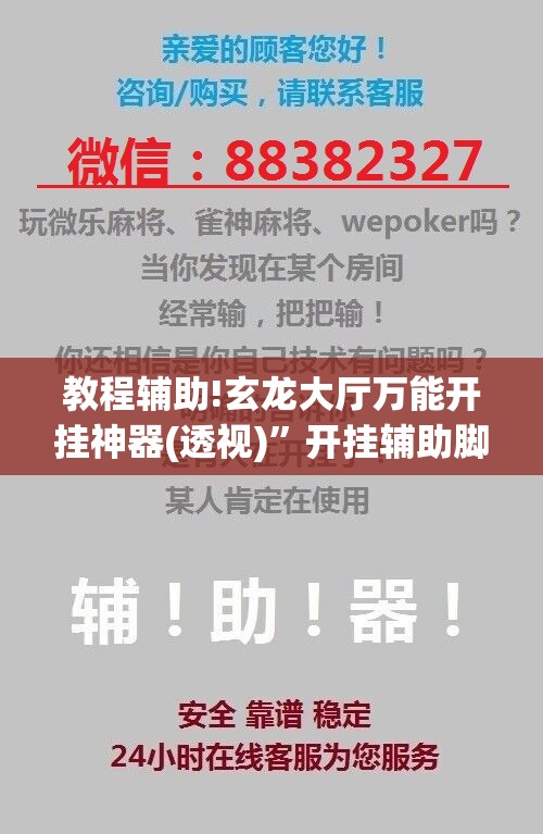 教程辅助!玄龙大厅万能开挂神器(透视)	”开挂辅助脚本+详细开挂安装教程