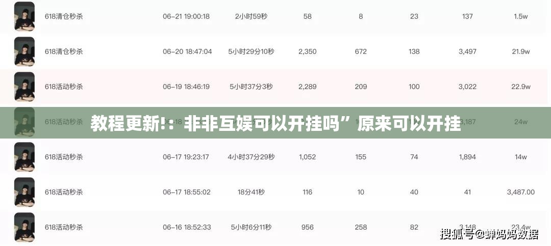教程更新!：非非互娱可以开挂吗”原来可以开挂