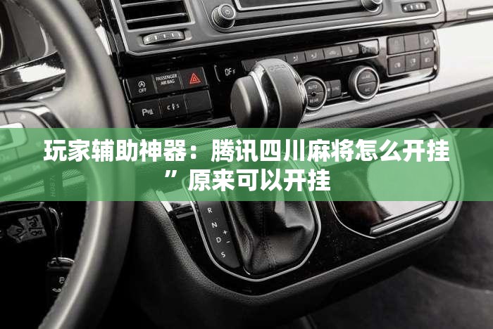 玩家辅助神器：腾讯四川麻将怎么开挂	”原来可以开挂