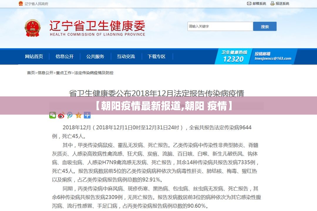 【朝阳疫情最新报道,朝阳 疫情】