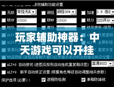 玩家辅助神器：中天游戏可以开挂吗”详细外挂透视辅助软件教程