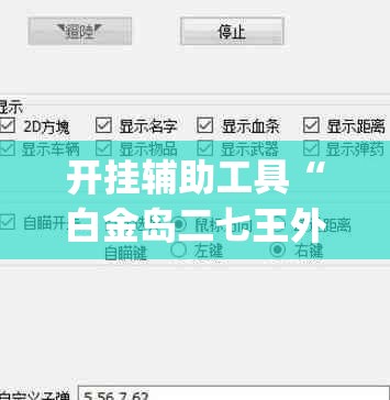 开挂辅助工具“白金岛二七王外卦辅助软件下载(透视)”开挂辅助脚本+详细开挂安装教程
