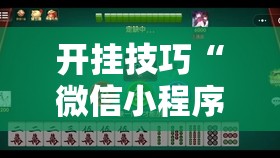 开挂技巧“微信小程序微乐划水麻将开挂辅助器通用版”2026开挂教程步骤