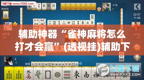 辅助神器“雀神麻将怎么打才会赢”(透视挂)辅助下载教程