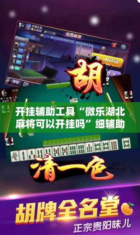 开挂辅助工具“微乐湖北麻将可以开挂吗”细辅助教程分享