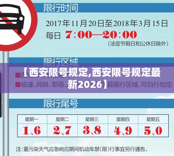 【西安限号规定,西安限号规定最新2026】