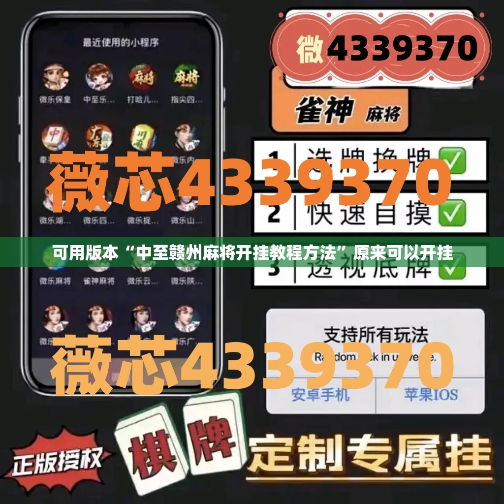 可用版本“中至赣州麻将开挂教程方法	”原来可以开挂