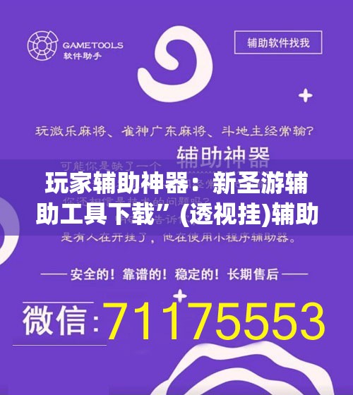 玩家辅助神器：新圣游辅助工具下载”(透视挂)辅助下载教程