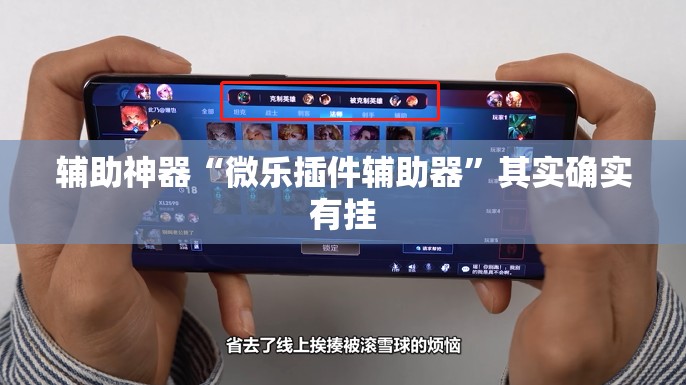 辅助神器“微乐插件辅助器	”其实确实有挂