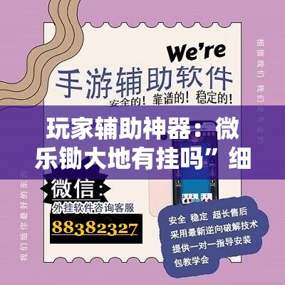 玩家辅助神器：微乐锄大地有挂吗”细辅助教程分享