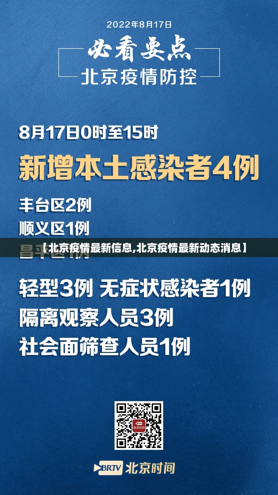 【北京疫情最新信息,北京疫情最新动态消息】