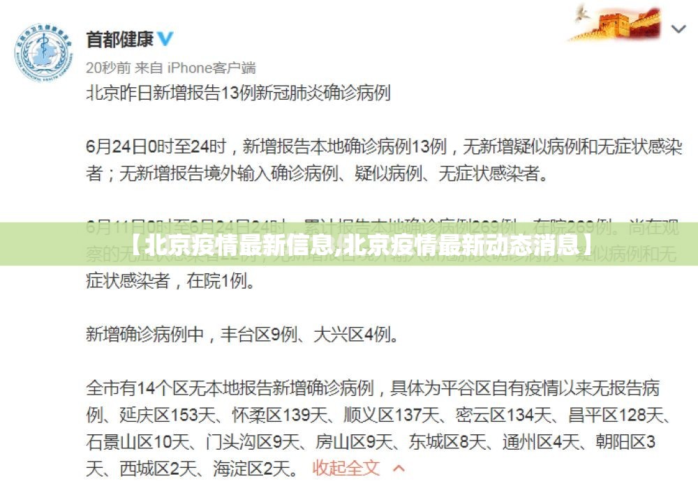 【北京疫情最新信息,北京疫情最新动态消息】