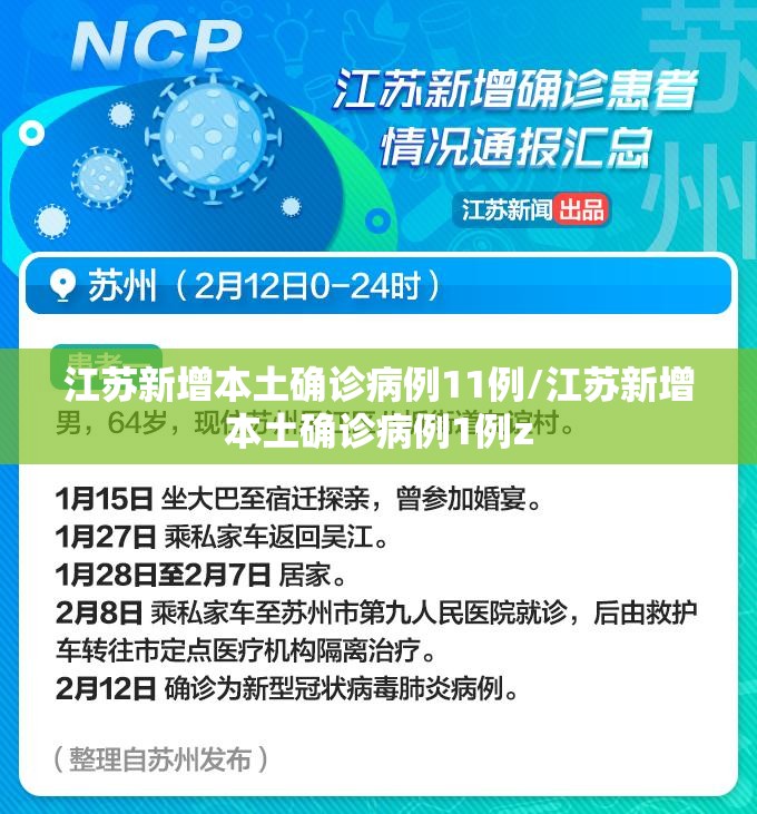 江苏新增本土确诊病例11例/江苏新增本土确诊病例1例z