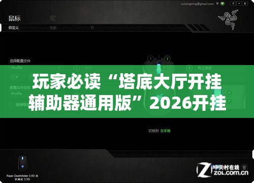 玩家必读“塔底大厅开挂辅助器通用版”2026开挂教程步骤