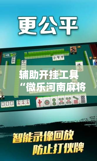 辅助开挂工具“微乐河南麻将专用神器下载	”其实确实有挂