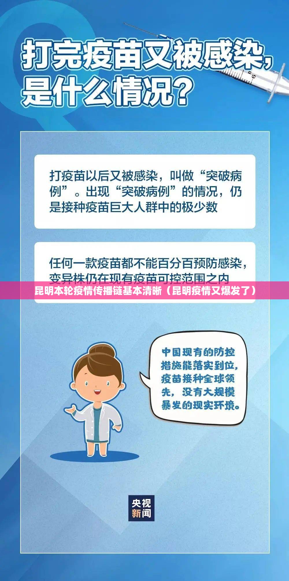 昆明本轮疫情传播链基本清晰（昆明疫情又爆发了）