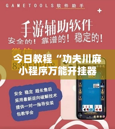 今日教程“功夫川麻小程序万能开挂器”详细外挂透视辅助软件教程