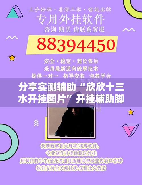 分享实测辅助“欣欣十三水开挂图片	”开挂辅助脚本+详细开挂安装教程