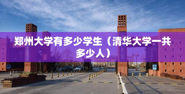 郑州大学有多少学生（清华大学一共多少人）