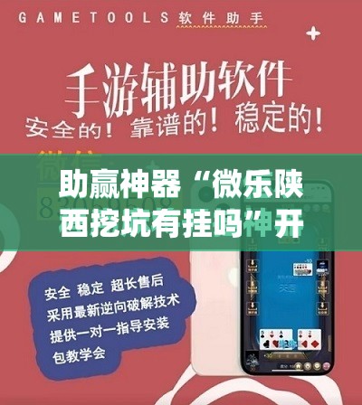 助赢神器“微乐陕西挖坑有挂吗”开挂(透视)最新辅助详细