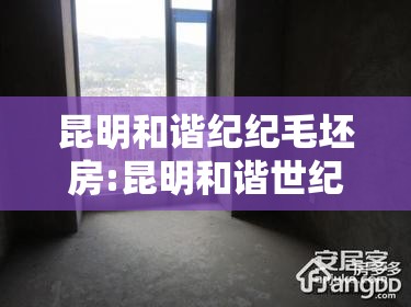 昆明和谐纪纪毛坯房:昆明和谐世纪户型图