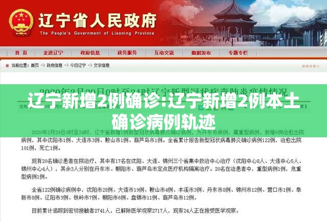 辽宁新增2例确诊:辽宁新增2例本土确诊病例轨迹