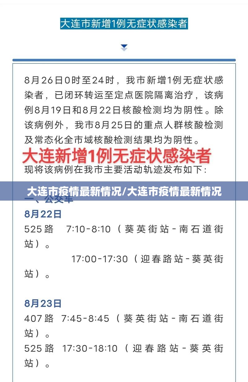 大连市疫情最新情况/大连市疫情最新情况