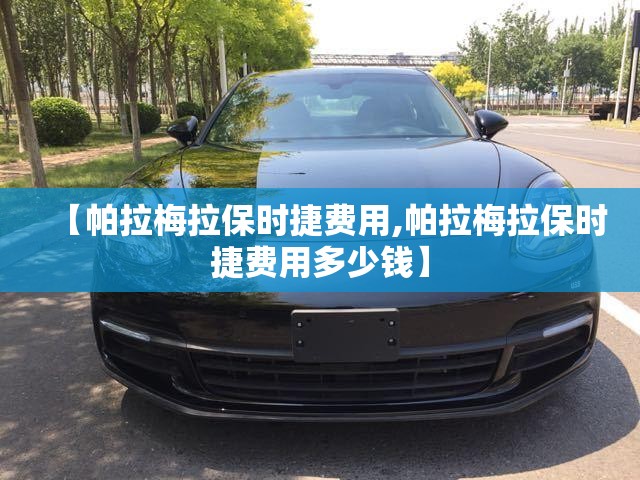 【帕拉梅拉保时捷费用,帕拉梅拉保时捷费用多少钱】