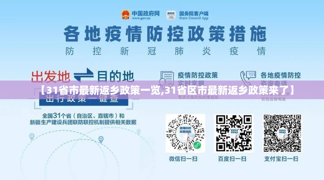 【31省市最新返乡政策一览,31省区市最新返乡政策来了】