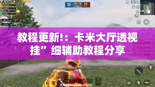 教程更新!：卡米大厅透视挂	”细辅助教程分享
