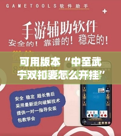 可用版本“中至武宁双扣要怎么开挂”(免费)开挂辅助教学(最新辅助开挂教程)