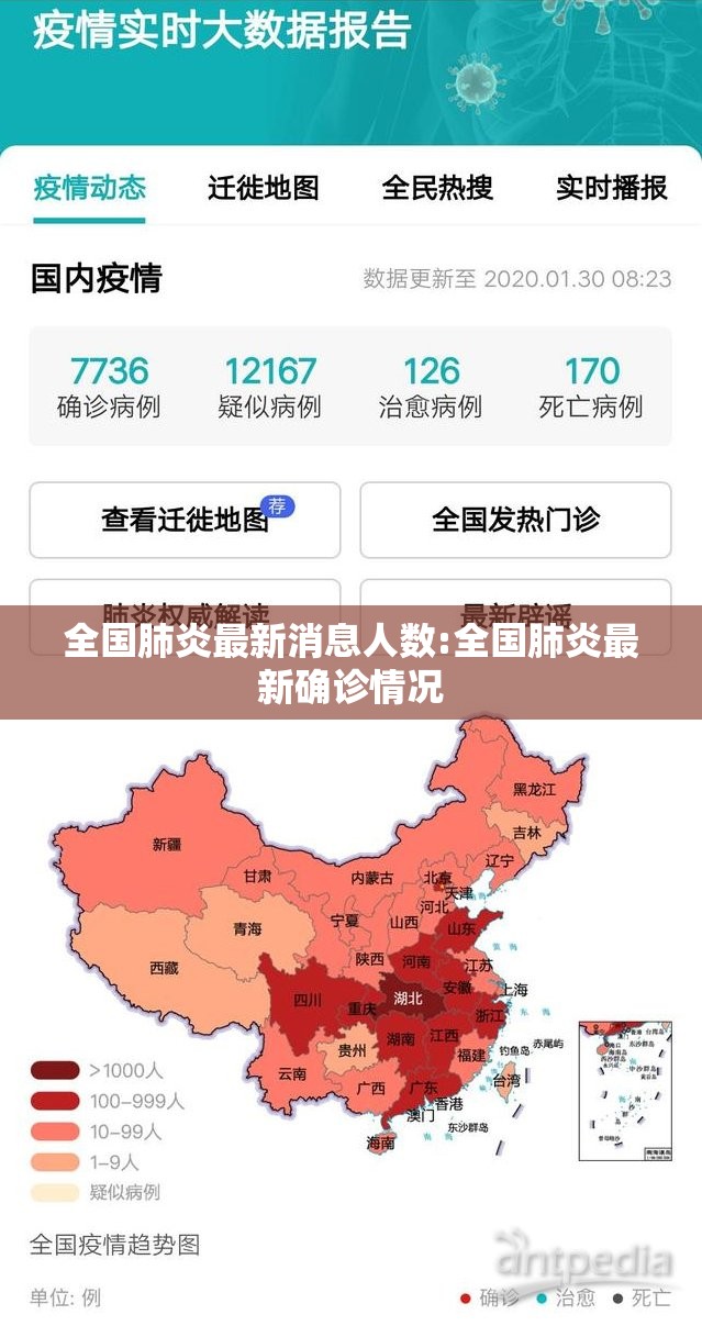 全国肺炎最新消息人数:全国肺炎最新确诊情况 全国肺炎最新消息人数:全国肺炎最新确诊情况