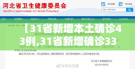 【31省新增本土确诊43例,31省新增确诊33例本土】