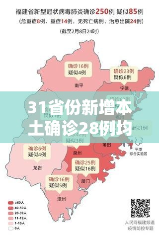 31省份新增本土确诊28例均在福建:福建省新增本土确诊病例