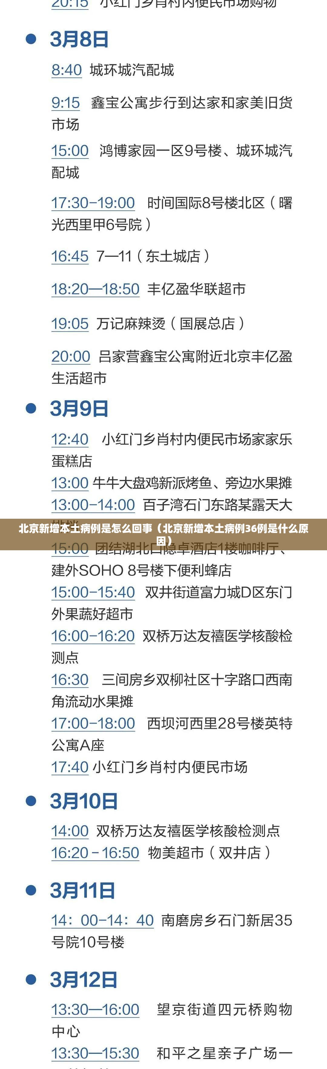 北京新增本土病例是怎么回事（北京新增本土病例36例是什么原因）