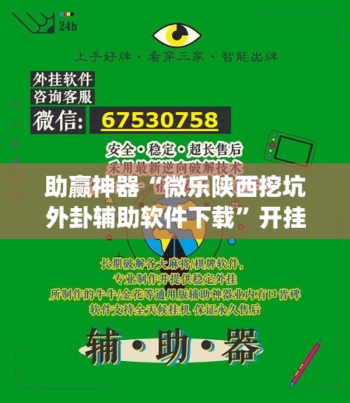 助赢神器“微乐陕西挖坑外卦辅助软件下载”开挂(透视)辅助神器