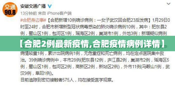 【合肥2例最新疫情,合肥疫情病例详情】