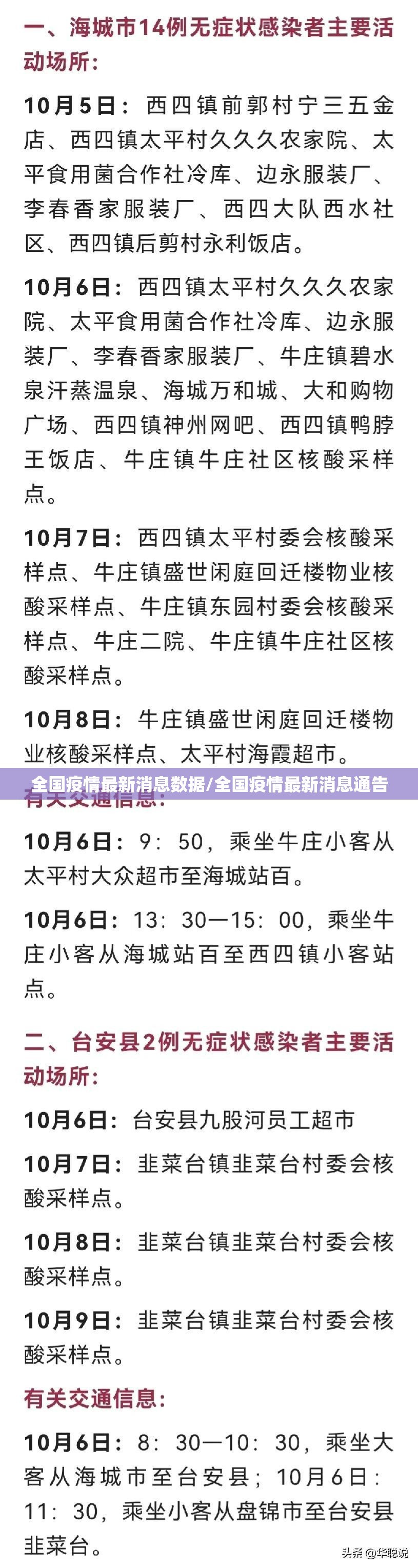 全国疫情最新消息数据/全国疫情最新消息通告