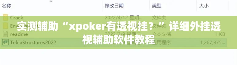 实测辅助“xpoker有透视挂？”详细外挂透视辅助软件教程