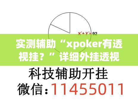 实测辅助“xpoker有透视挂？”详细外挂透视辅助软件教程