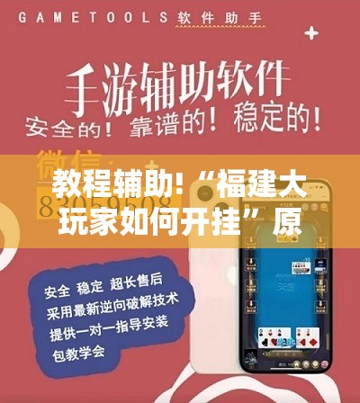 教程辅助!“福建大玩家如何开挂”原来可以开挂