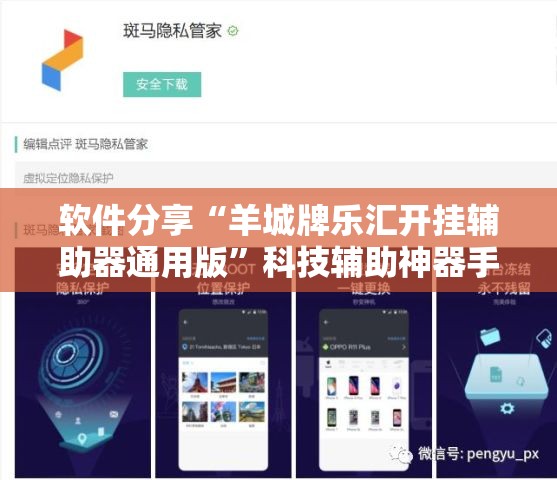 软件分享“羊城牌乐汇开挂辅助器通用版”科技辅助神器手机版