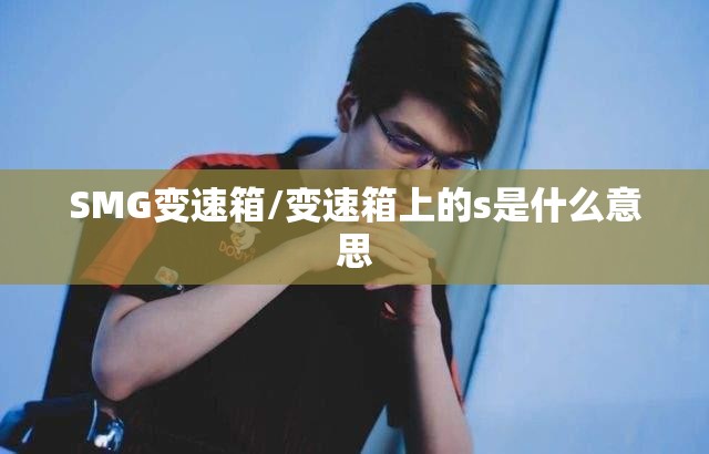 SMG变速箱/变速箱上的s是什么意思